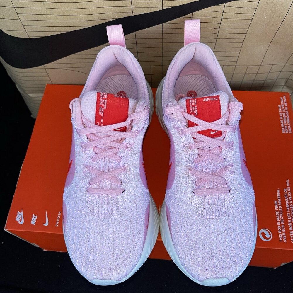 New Nike React Infinity React 3 Running Soft Pink… - image 3